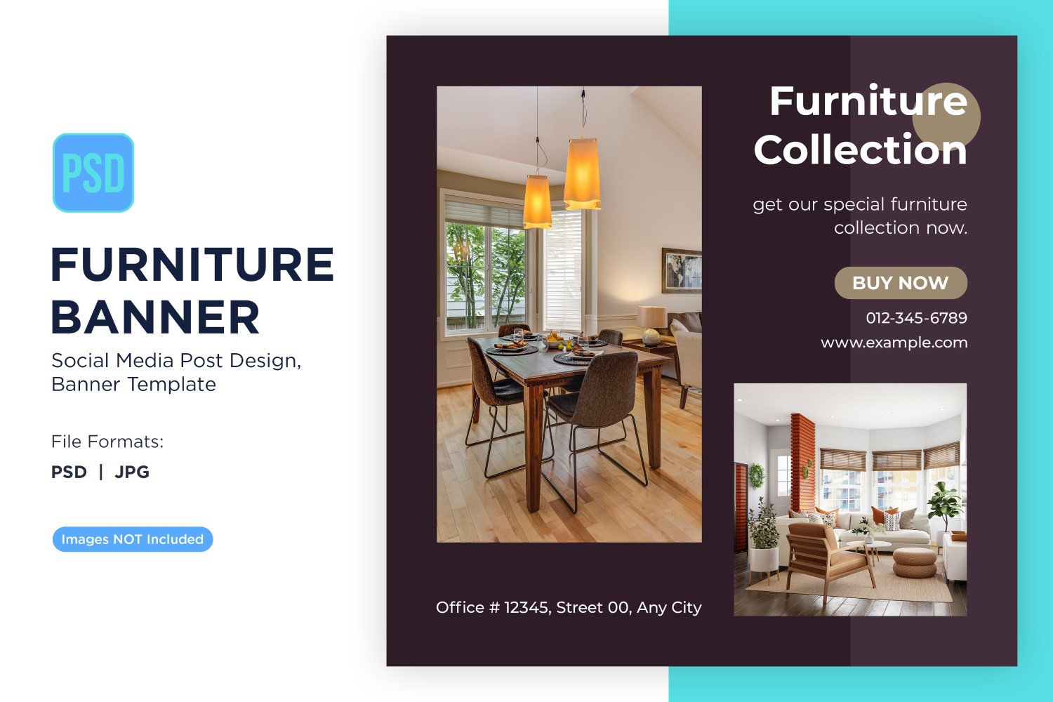 Furniture Collection Banner Design Template 2
