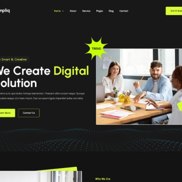 Agency Business PSD Templates 376063
