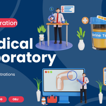 Laboratory Research 3D Models 376073