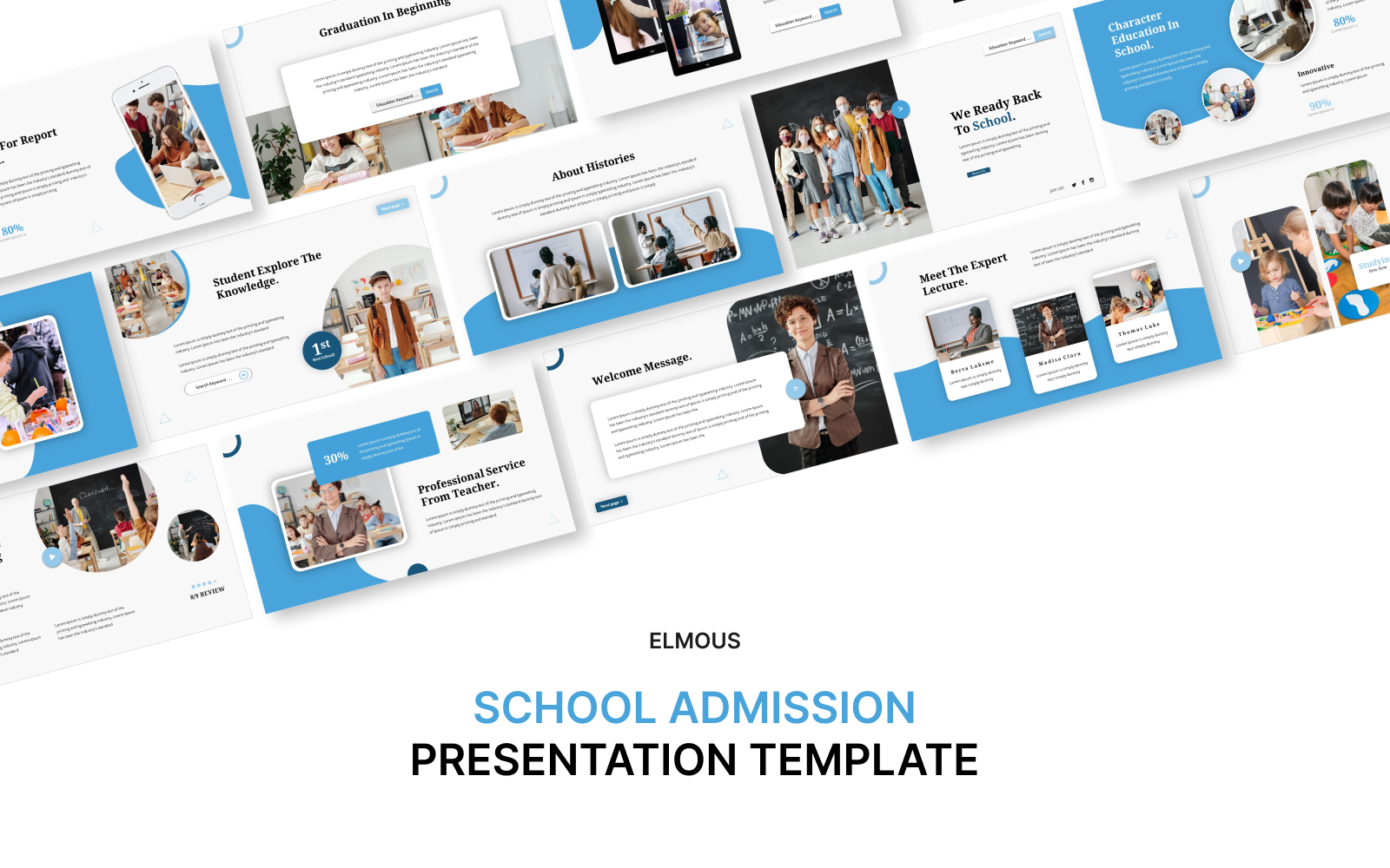School Admission Google Slides Presentation Template
