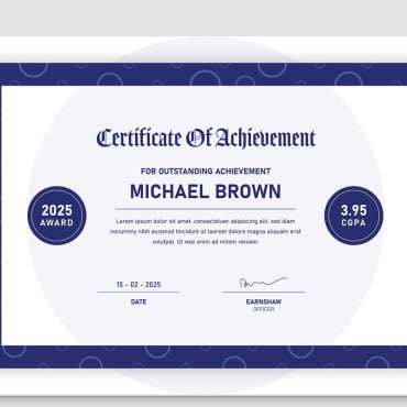Attainment Award Corporate Identity 376117