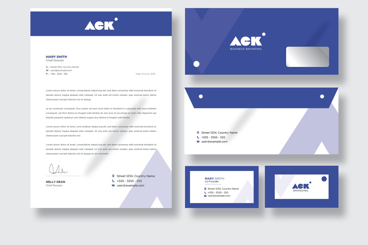 Corporate Business Stationery Pack