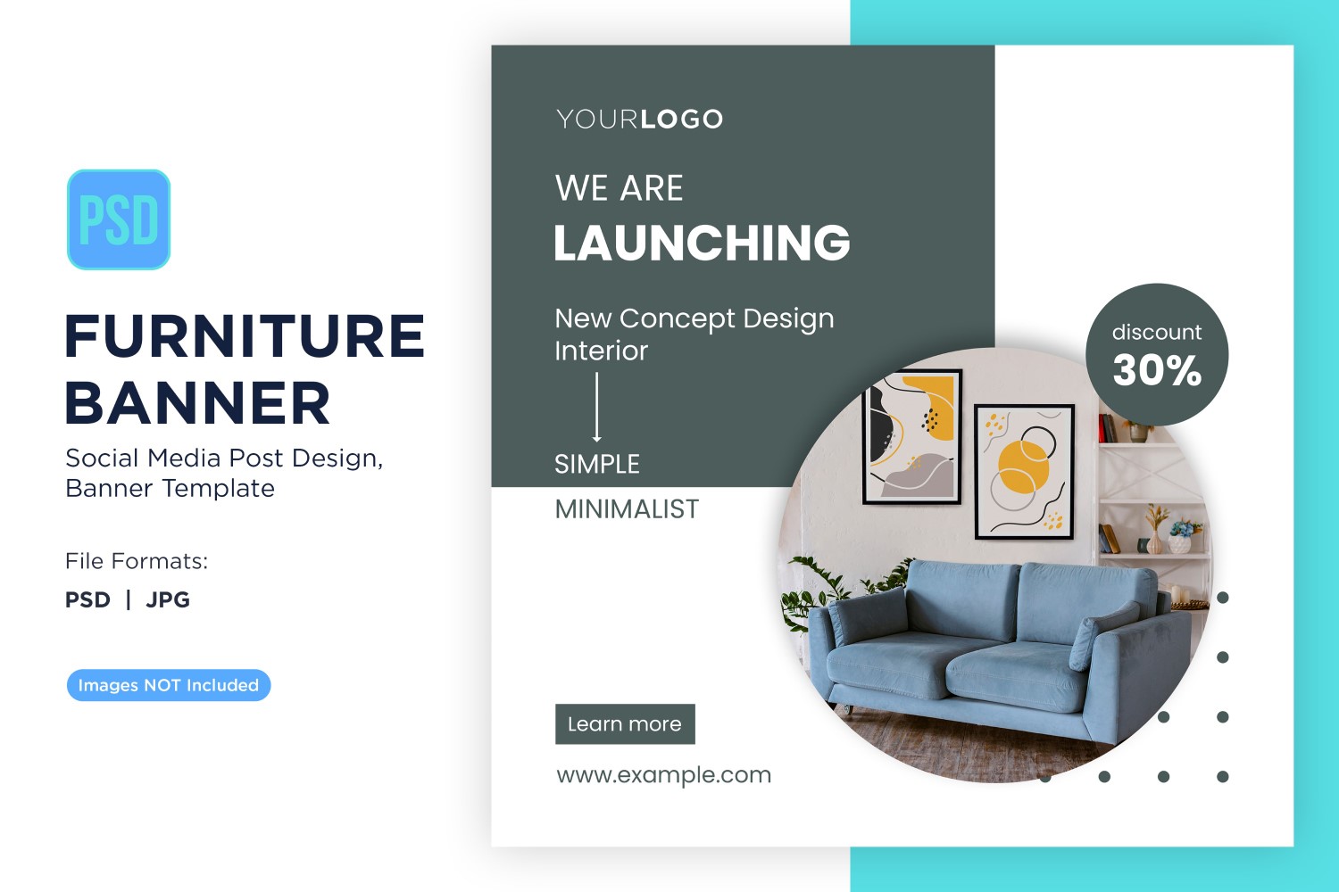 We Are Launching Banner Design Template
