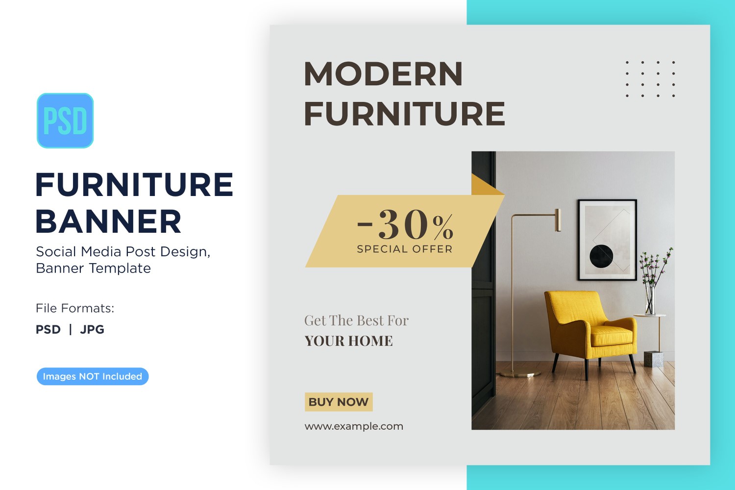 Modern Furniture Banner Design Template 20