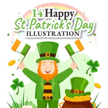 Patricks Day Illustrations Templates 376181