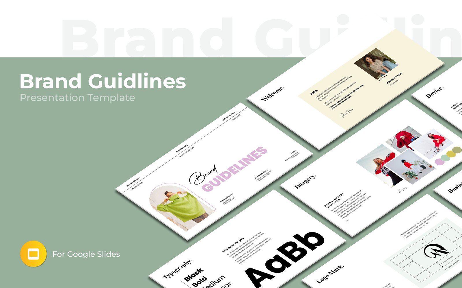 Brand Guidelines also Brand Identity Guidelines Google Slides