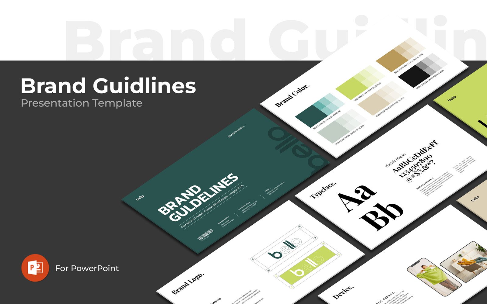 Brand Guidelines Creative PowerPoint