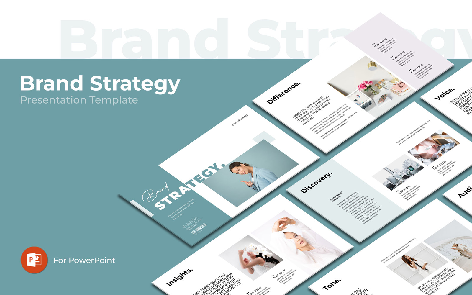 Brand Strategy Creative PowerPoint Template