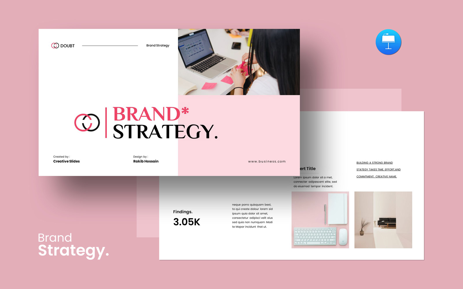 Brand Strategy Presentation Keynote