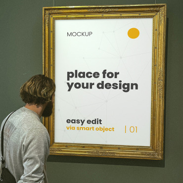 Gallery Frame Product Mockups 376280