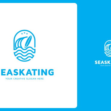 Skating Logo Logo Templates 376291