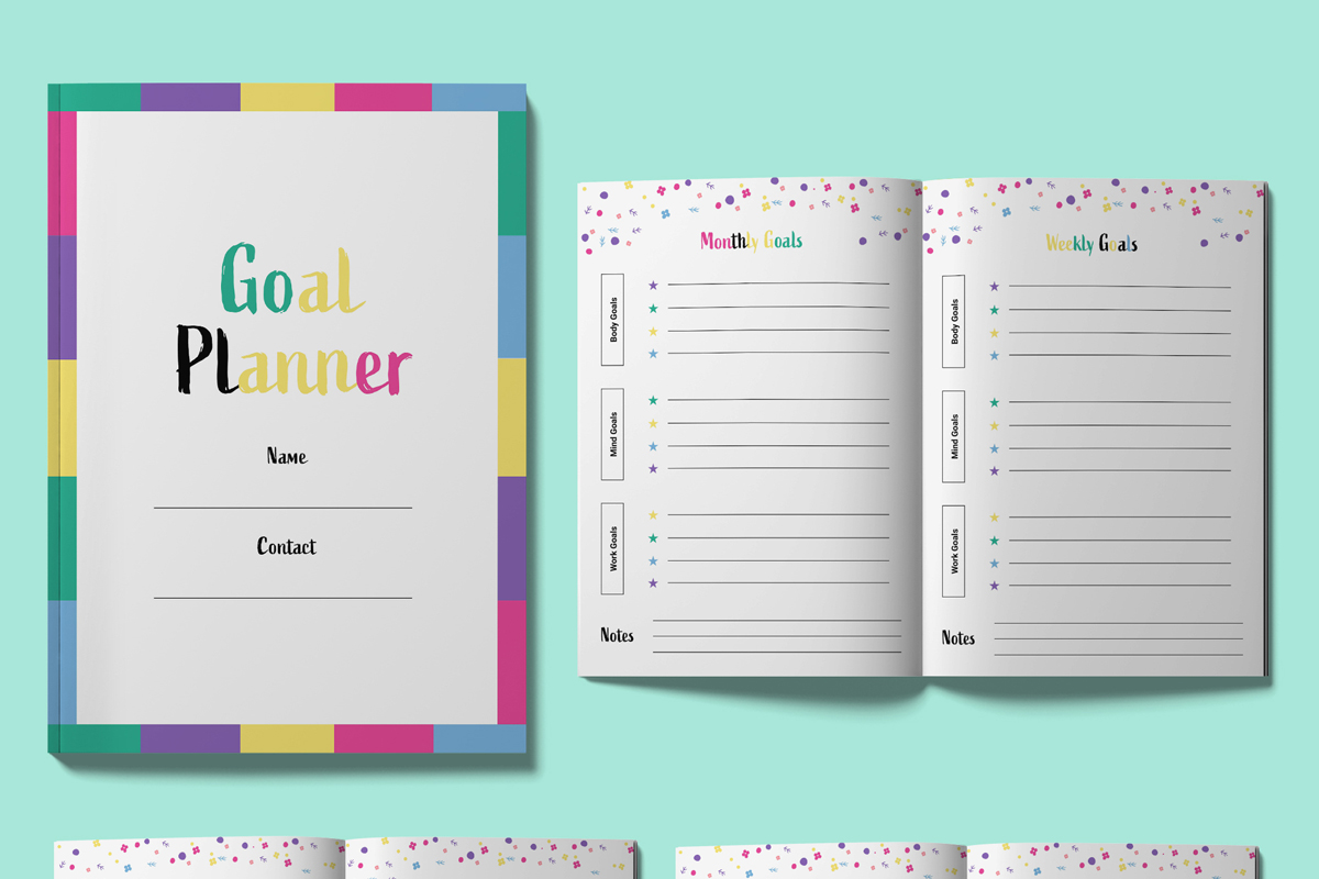 Goal Planner Template Layout