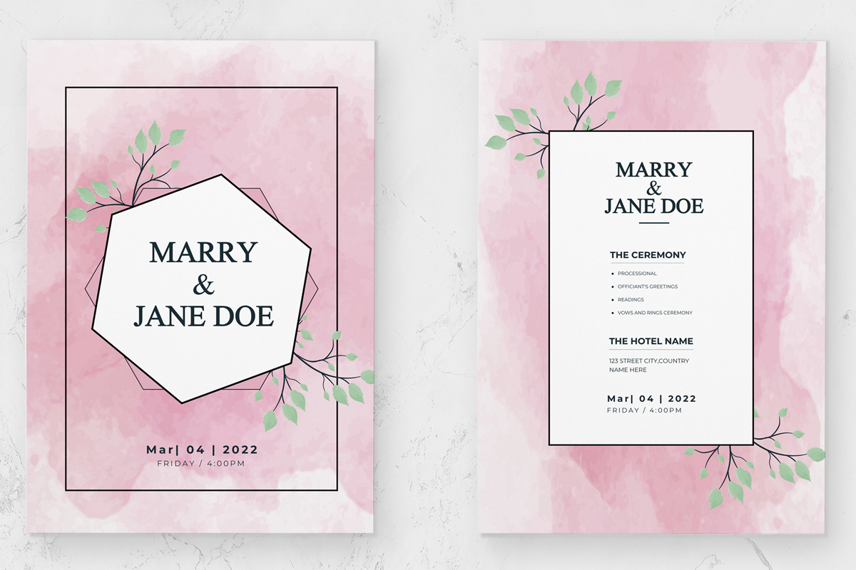 Invitation Card Design Templates