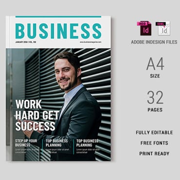 Business Magazine Magazine 376348
