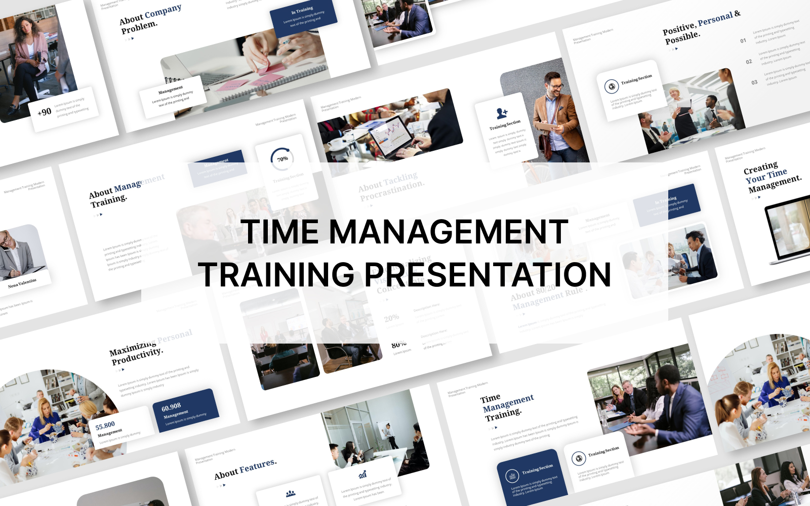 Time Management Training Google Slides Presentation Template