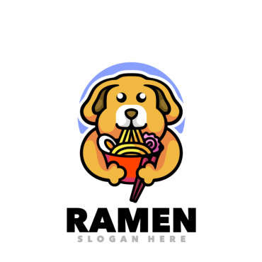 Japanese Noodles Logo Templates 376455