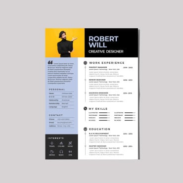 Business Clean Resume Templates 376491
