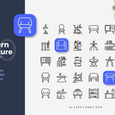 Collection Modern Icon Sets 376550