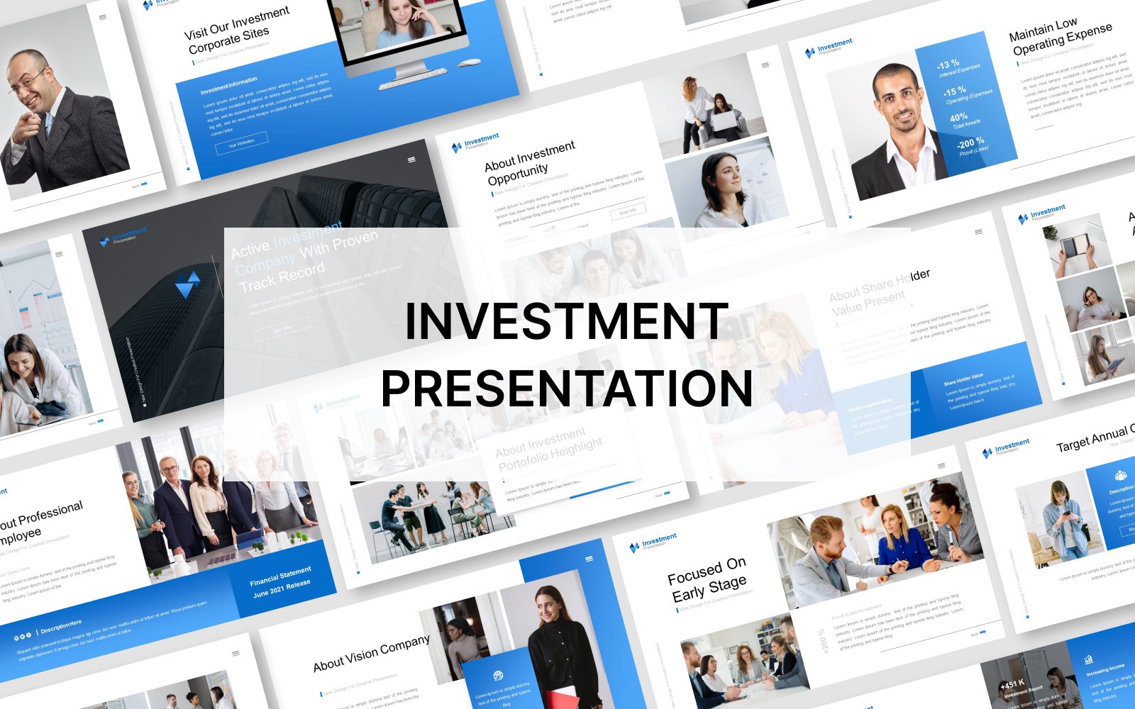 Investment Powerpoint Presentation Template
