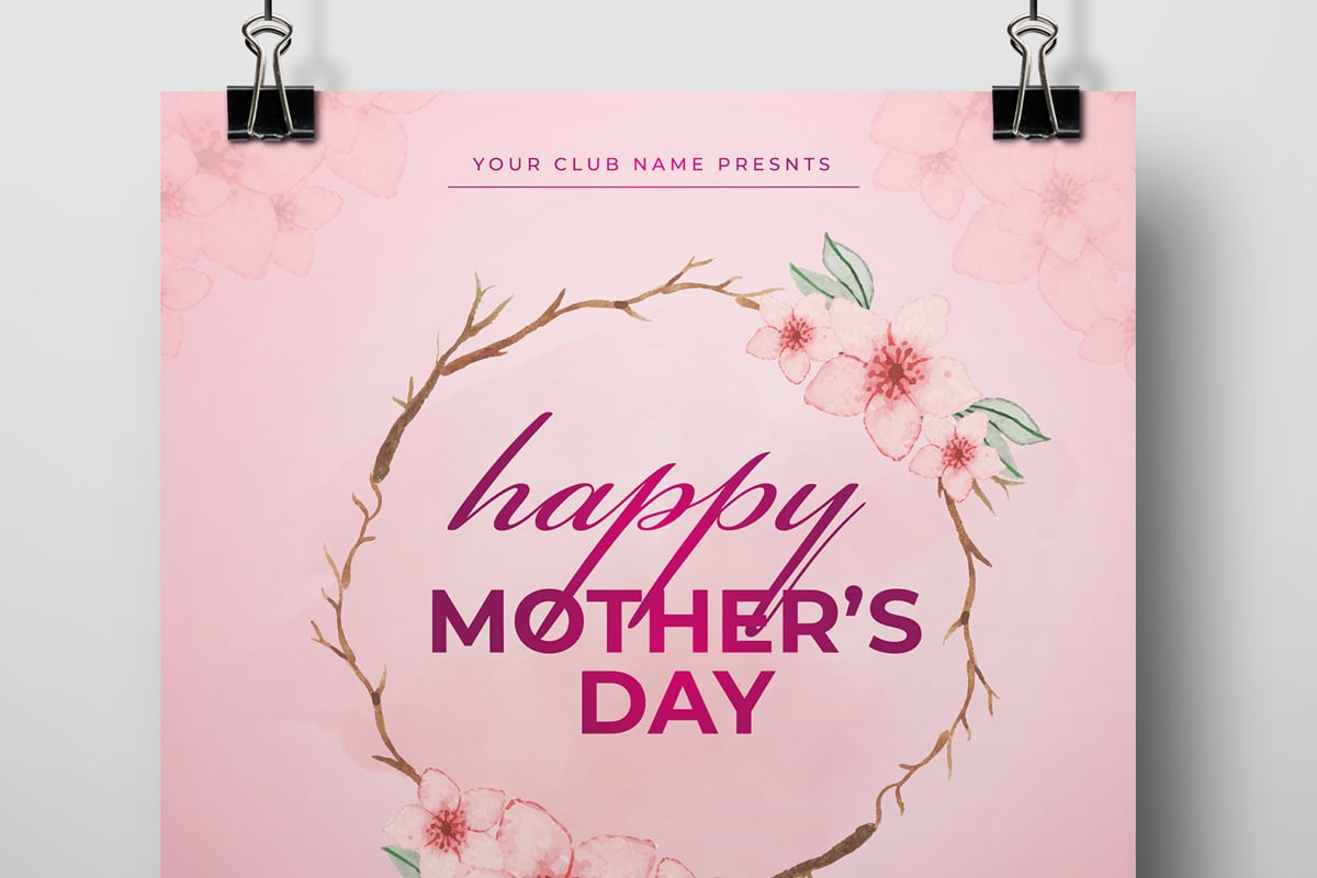 Mothers Day Flyer Templates