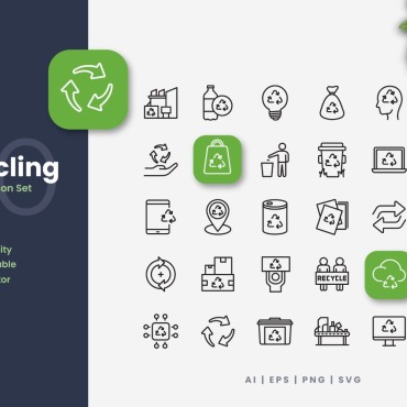 Symbol Recycle Icon Sets 376609