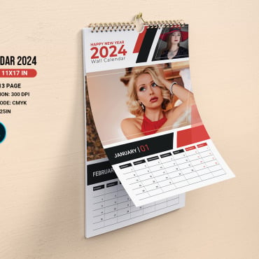 Calendar Template Corporate Identity 376684