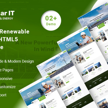 Clean Company Responsive Website Templates 376704