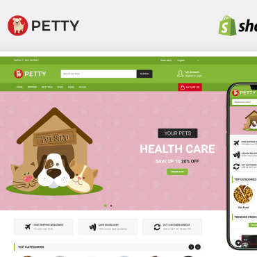 Cat Dog Shopify Themes 376711