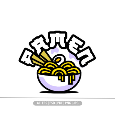 Sticker Restaurant Logo Templates 376729