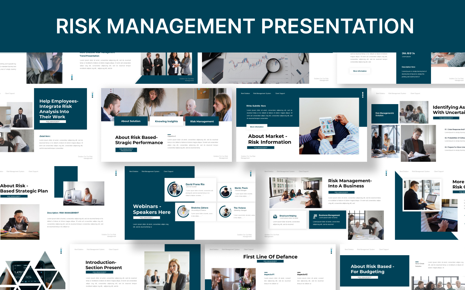 Risk Management Powerpoint Template Presentation