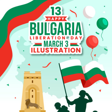 Bulgaria Day Illustrations Templates 376770