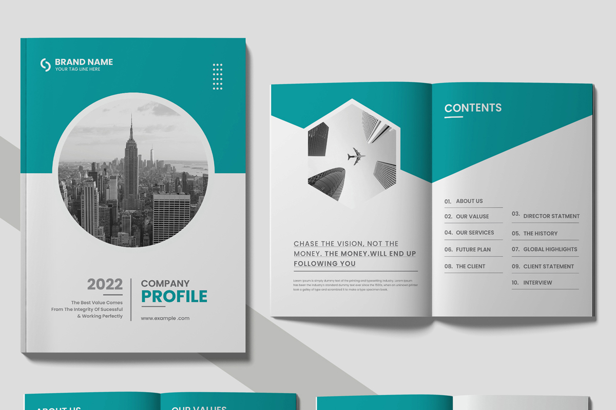 Company Profile Brochure Design Template