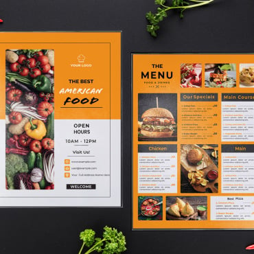 Food Menu Corporate Identity 376917