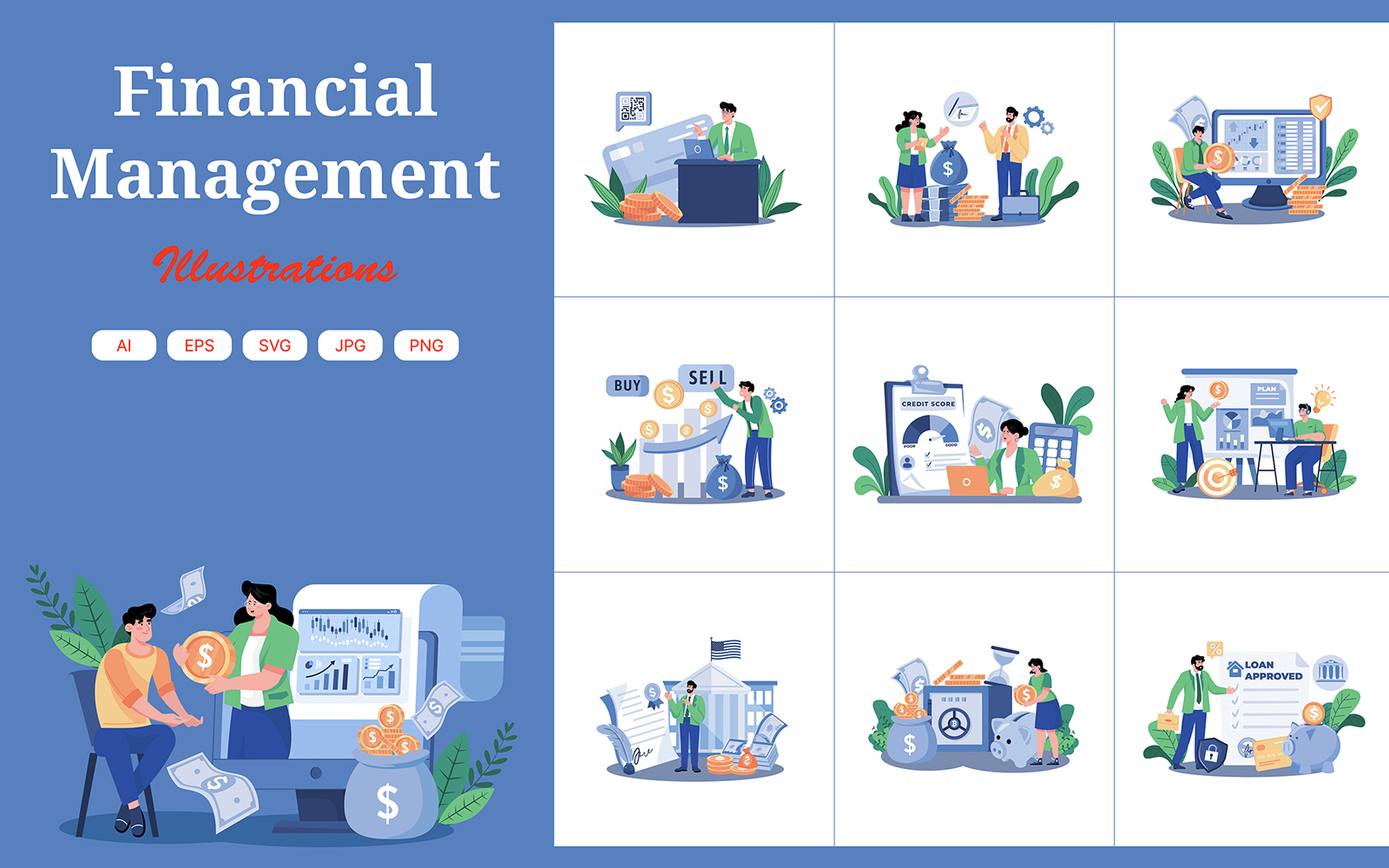 M724_Financial Management Illustration Pack 1