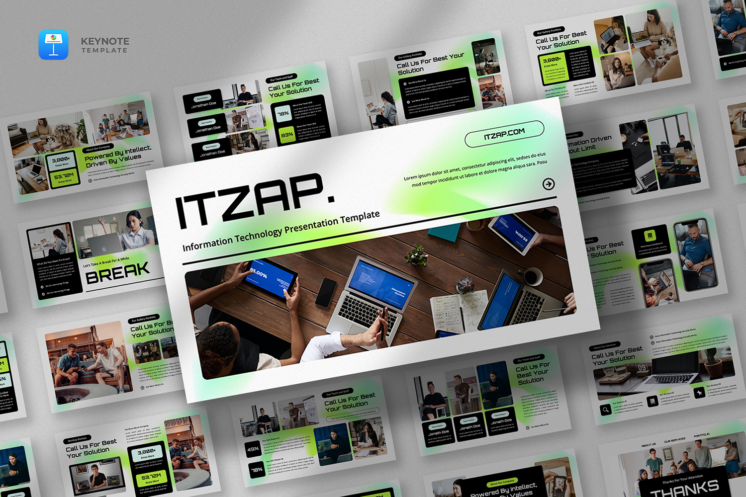 Itzap - Information Technology Keynote Template