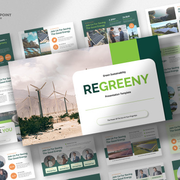 Eco Ecology PowerPoint Templates 377057