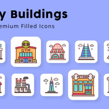 Apartments Office Icon Sets 377085