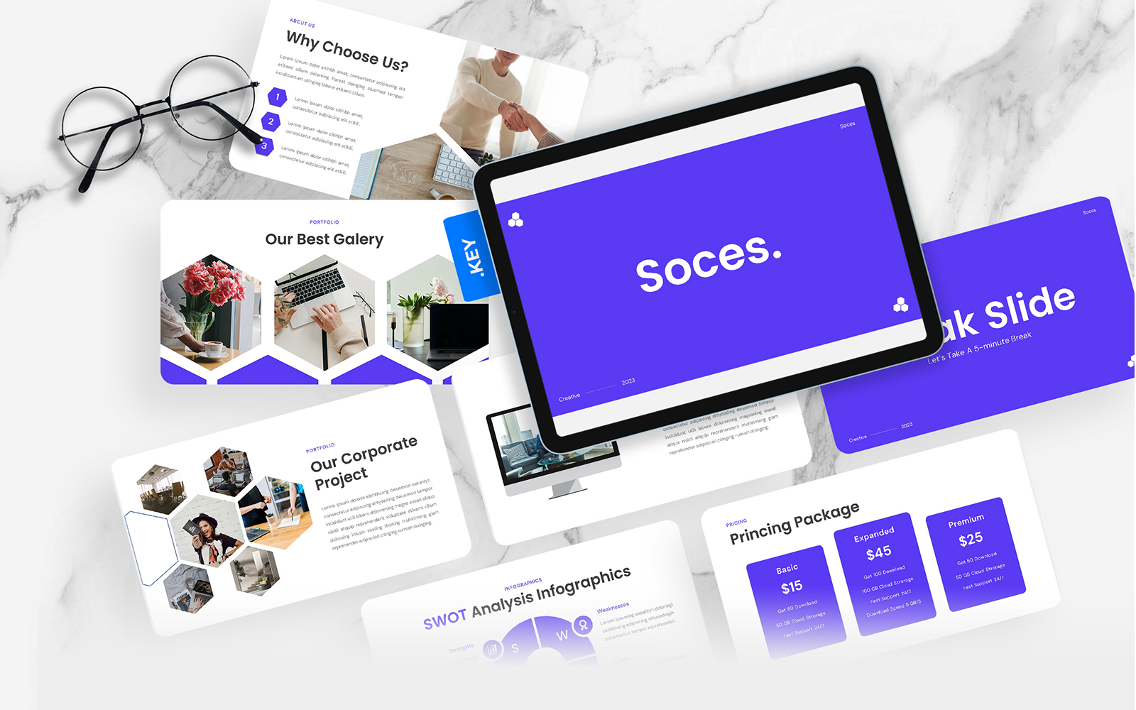 Soces – Business Keynote Template