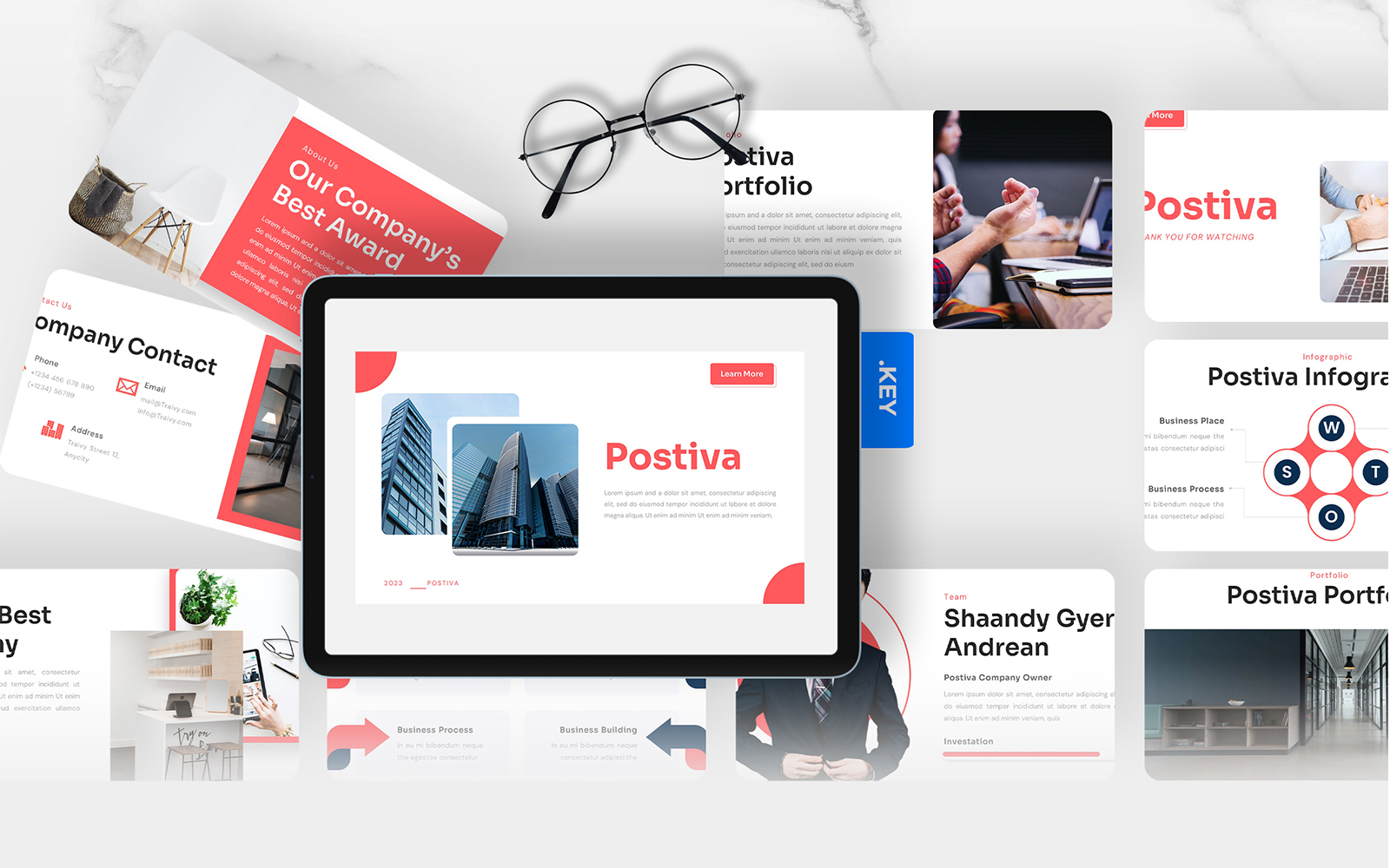 Postiva - Business Keynote Template