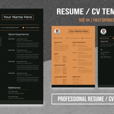 Business Clean Resume Templates 377240