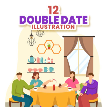 Date Love Illustrations Templates 377246