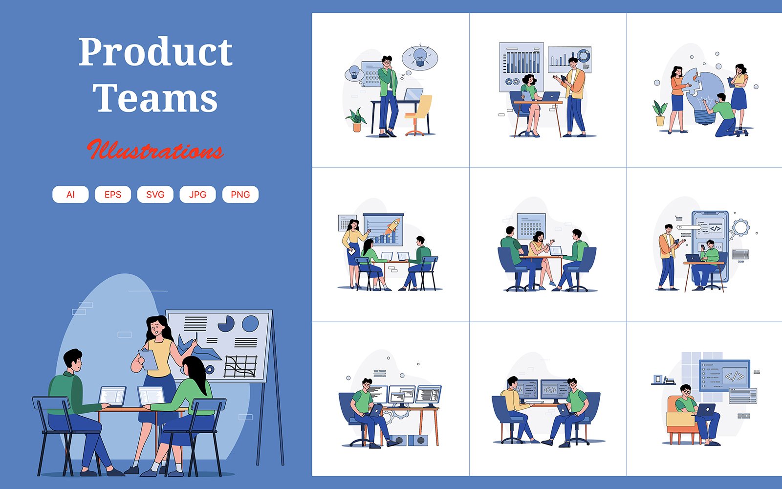 M679_Product Teams Illustration Pack