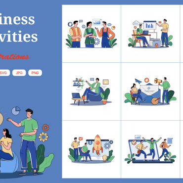 Seo Meeting Illustrations Templates 377346