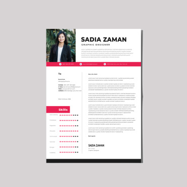 Blue Clean Resume Templates 377467