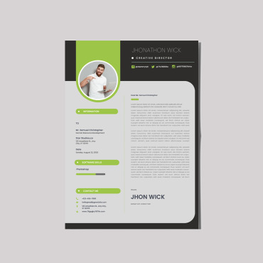 Business Classic Resume Templates 377475
