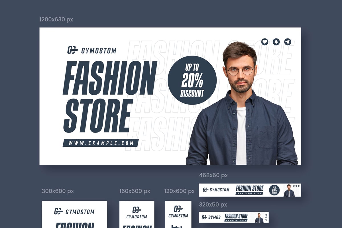 Fashion Sale Offer Web Banner Set