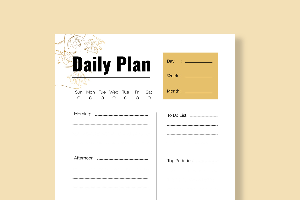 Weekly And Monthly Personal Planner