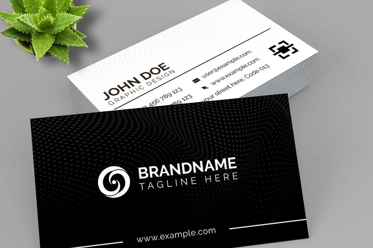 Business Card Layout  / John Due