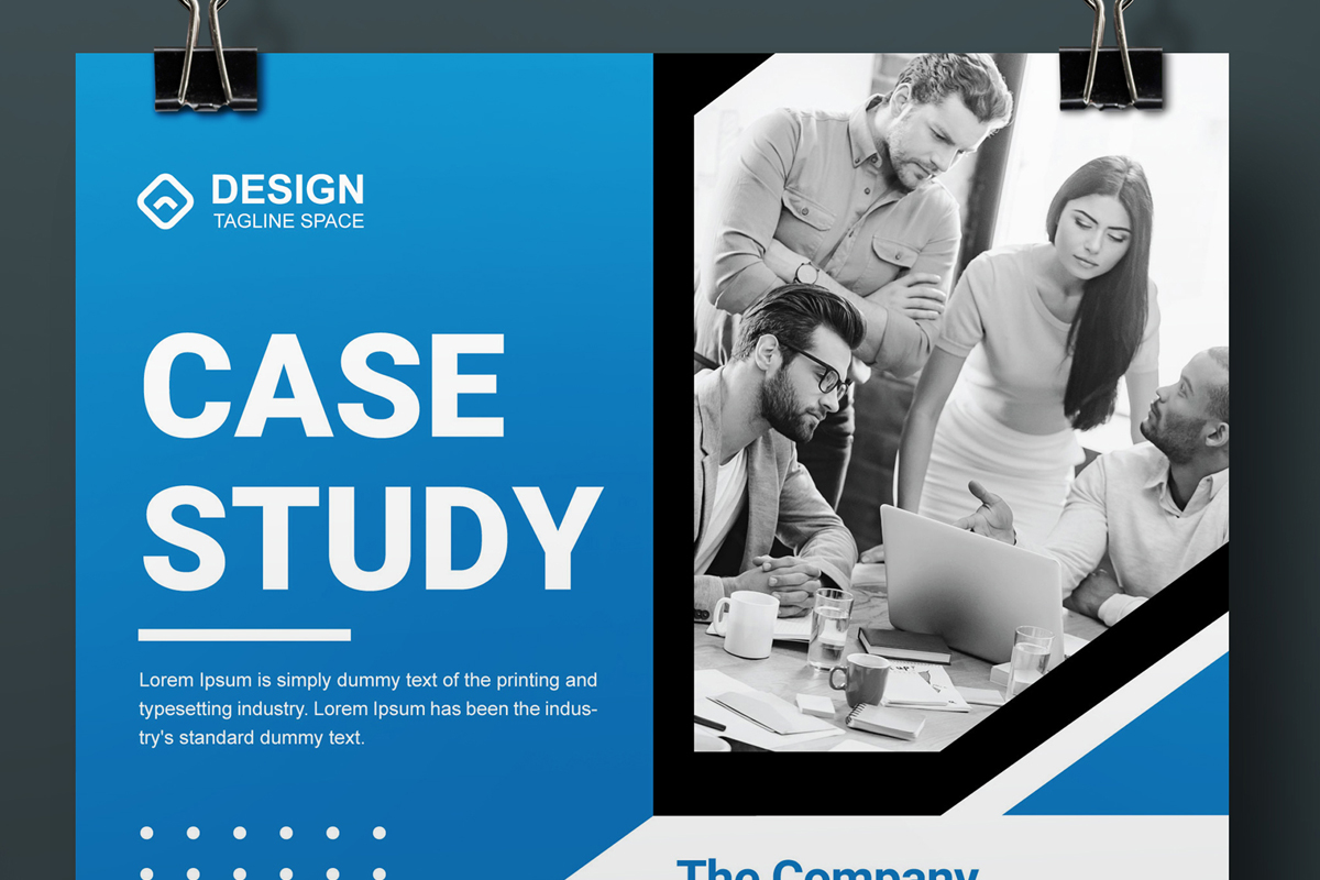 Corporate Case Study Layout