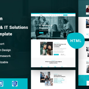 Bootstrap Business Responsive Website Templates 377850